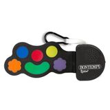 Bontempi Muzikale drumpad flexibele sleutelhanger Soft Rubber en Touch Sensitive