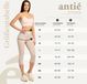 Antie Antié Dames Capri Leggings - Sport - Vrijetijdsbroek - 3/4 Lengte - Katoen - Sporbroek - Yogabroek - Amarant - S