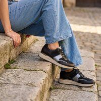 Gabor Sneakers Blauw Suède Dames Maat 36.5