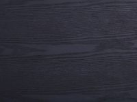 Vente-unique Eettafel voor 8 personen met essenfineer - Zwart - FALYN