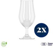 HappyGlass Bierglazen Mister Gustav 0.50 l - Set van 2