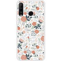 P30 Lite Dance of the Roses Beschermende siliconen case