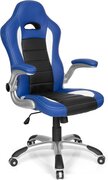 HJH OFFICE Racer Sport - Bureaustoel - Gamingstoel - Blauw / zwart