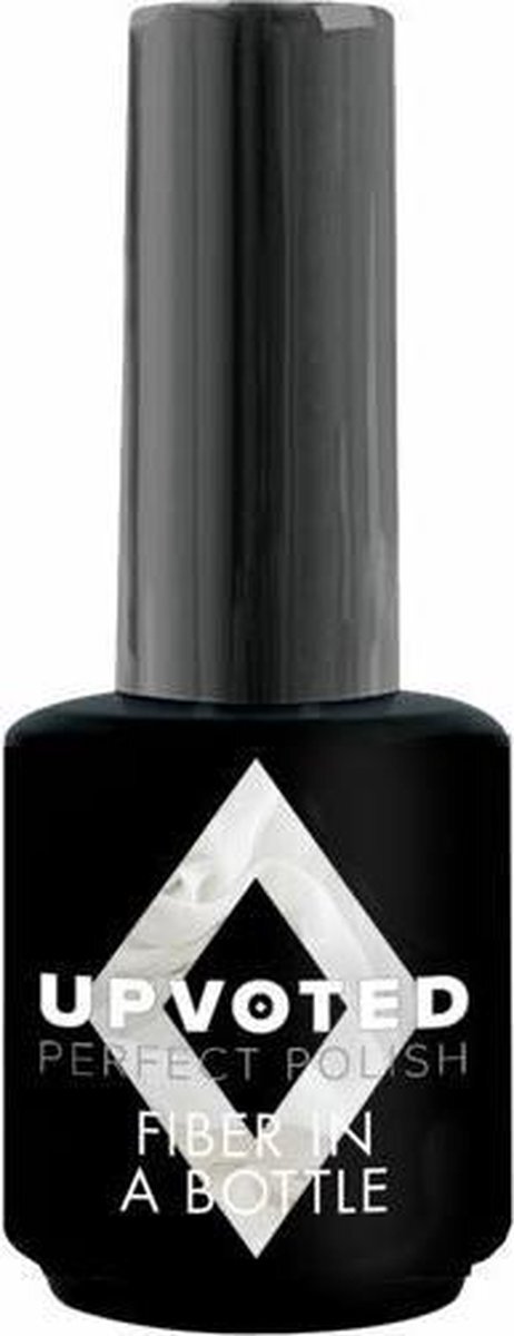 Nailperfect Upvoted Fiber in a Bottle - Cotton White - Creëer extra stevige nagels - 15 ml