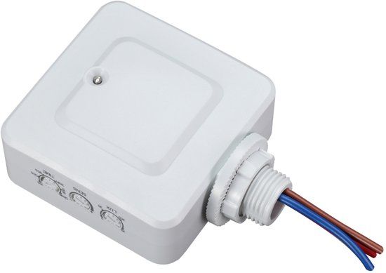 Maclean bewegingsmelder, magnetron, inbouw, bereik 4m-10m, 1200W, MCE137