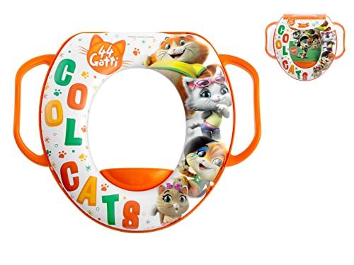 Lulabi Lulabi toiletbril 44 katten met handgrepen