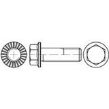 TOOLCRAFT TO-5444547 Zeskantbout M12 60 mm Buitenzeskant 88913 100 stuk(s)