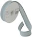 Inastri 25/5/5 mm katoenen biasband, middengrijs