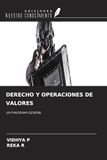 DERECHO OmniScriptum SRL DERECHO Y OPERACIONES DE VALORES Paperback