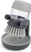 Savon liquide rechargeable - Brosse à vaisselle Palm Scrub, brosse de cuisine grise avec support de rangement Brosse à vaisselle