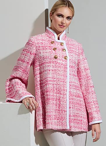 Vogue Patterns V1866F5 Misses' Jacket - Sizes 16-18-20-22-24