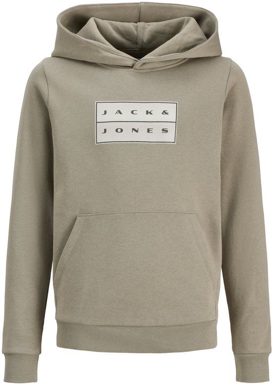 JACK&JONES JUNIOR JCOFUSION GRAPHIC SWEAT HOOD SN JNR Jongens Trui - Maat 128