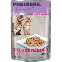 PREMIERE Deluxe Ragout Kitten Rijk aan kalf 22x85 g