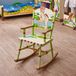 Teamson Kids Dinosaur Kingdom handgemaakte houten kinderschommelstoel TD-0069A