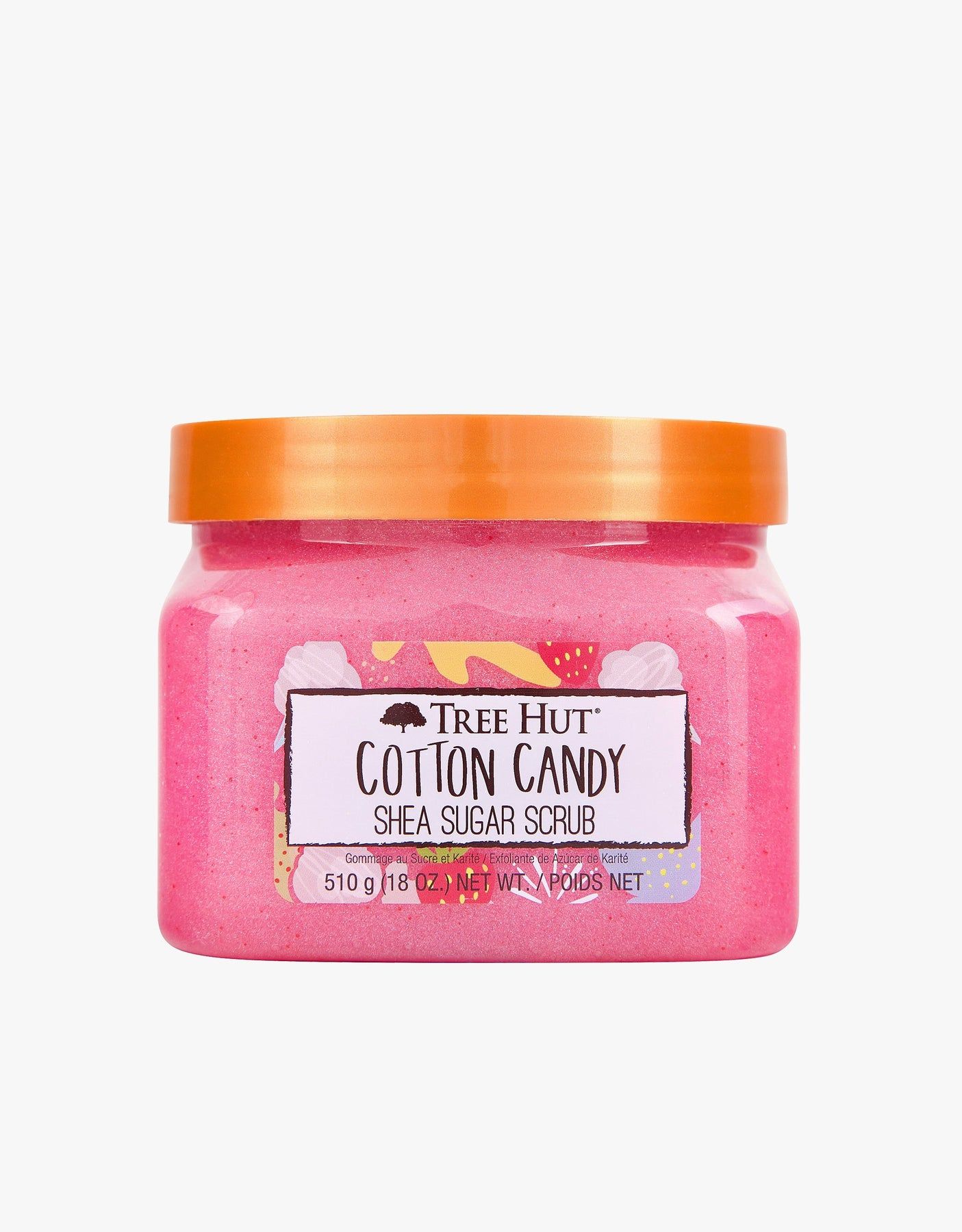 Tree Hut Cotton Candy Shea Sugar Exfoliating Body Scrub 510g