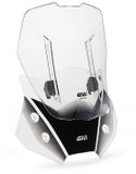 Specifiek Givi Airflow Suzuki DL V-Strom 650 17-24 AF3112B Verstelbare Voorruit Zilver