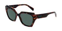 Liu Jo LJ809S Dark tortoise 55/17/140 Vrouwen Zonnebrillen