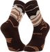 BV Sport Chaussettes Brun Uni Unisexe Adultes Évacuation de l'humidité Talon et pointe renforcés Printemps/Été 2024