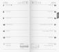 BRUNNEN Weekagenda model 758 (2025), 1 pagina = 1 week, A6, 80 pagina's, wit