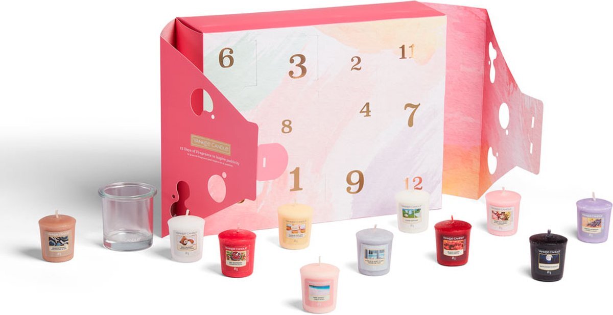 Yankee Candle - 12 Days of fragrance to inspire positivity cadeauset