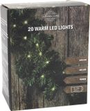 Svenska Living Dennenslinger - groen - met verlichting - 270 cm