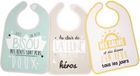 BABYCALIN Set van 3 slabbetjes