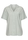 s.Oliver Dames T-shirt, Donkergroen gestreept
