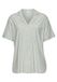 s.Oliver Dames T-shirt, Donkergroen gestreept