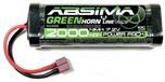 Absima NiMH accupack 7.2 V 2000 mAh Softcase T-stekkers