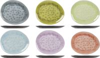 Cosy & Trendy STREETFOOD GO! MELAMINE BORD 27.5X23CM 6 ASS