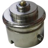 Eurotronic Giacomini adapter in metaal voor radiatorventielen M22,6