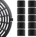 NCD E-Commerce Handel GmbH 10 pièces silicone résistant à la chaleur caoutchouc friteuse à air avec tampon en caoutchouc de qualité alimentaire, adapté pour Ninja AF101 AF161 AF150AMZ Airfryer