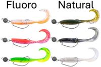 Zebco Demonic Curly Tails 7.5cm (3 pcs) - Natural