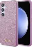 Guess Glitter Back Case - Samsung Galaxy S24 (S921) - Paars