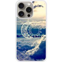 Apple Siliconen hoesje compatibel met iPhone 15 Pro Sun Moon
