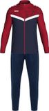 Jako Iconic Polyesterpak Heren - Marine / Chilirood | Maat: XL