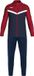 Jako Iconic Polyesterpak Heren - Marine / Chilirood | Maat: XL