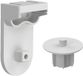 Unyqoos® Velux Rolgordijn Reserveonderdelen – 2-delige set (ophangbeugel & tandwiel), blanc, plastique (PLA), compatibel met GGL/GGU, 3D-geprint in Nederland