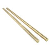 RS PRO Messing staaf, Ø 18 mm, lengte 500 mm, verpakking van 2 stuks