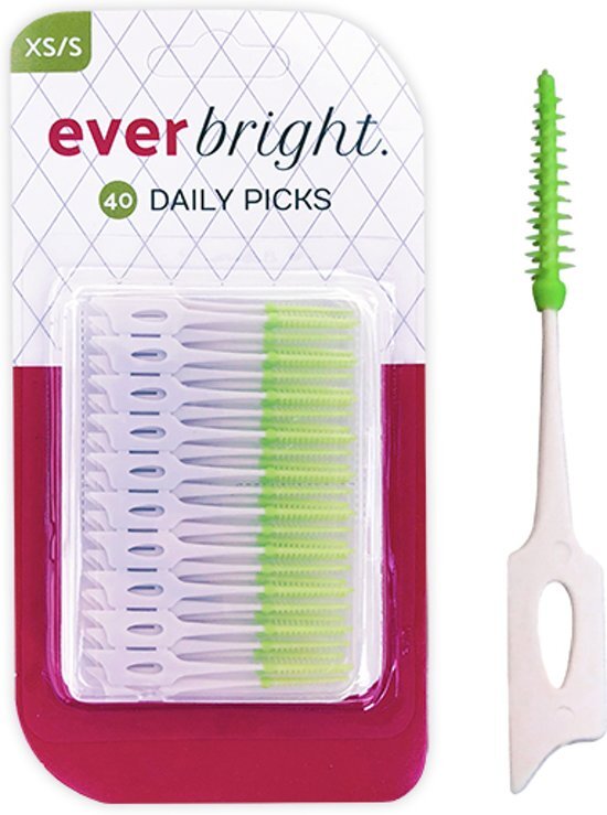 Everbright. DailyPicks - 40 stuks Soft Picks voor dagelijkse reiniging