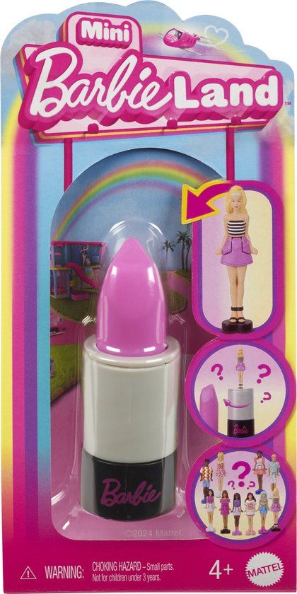 Barbie Mini BarbieLand - Verrassingsitem - 3,8 cm - Mini Barbiepop