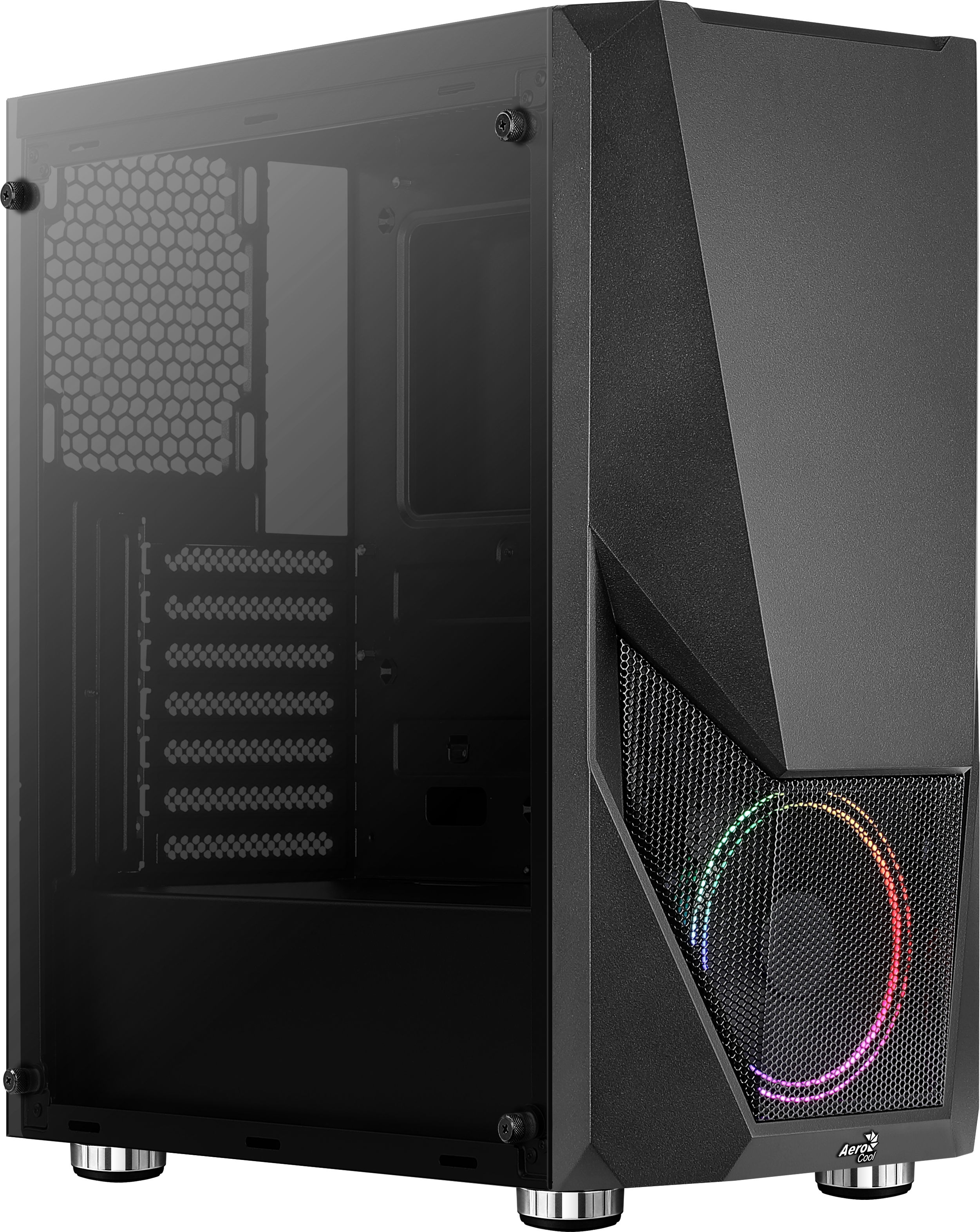Aerocool Zauron - PC Behuizing - Zwart