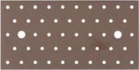 Alberts 822361 DURAVIS® geperforeerde plaat, roestbruin duplex gecoat, afmetingen 200 x 100 x 2 mm, 25er Set