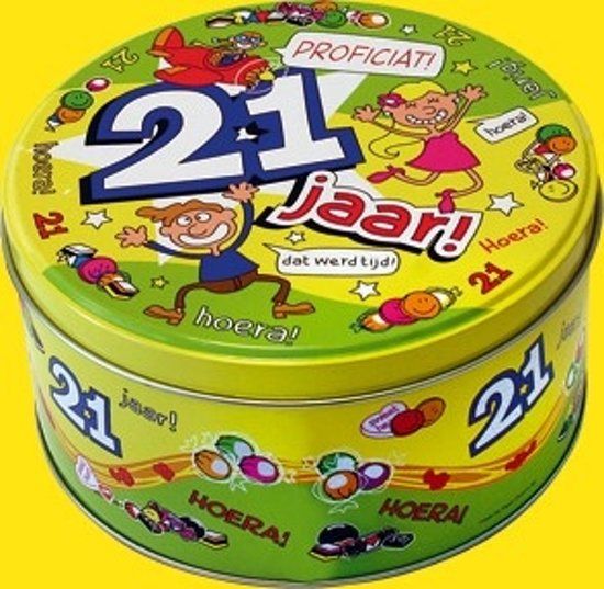 Paper Dreams Snoeptrommel - 21 jaar