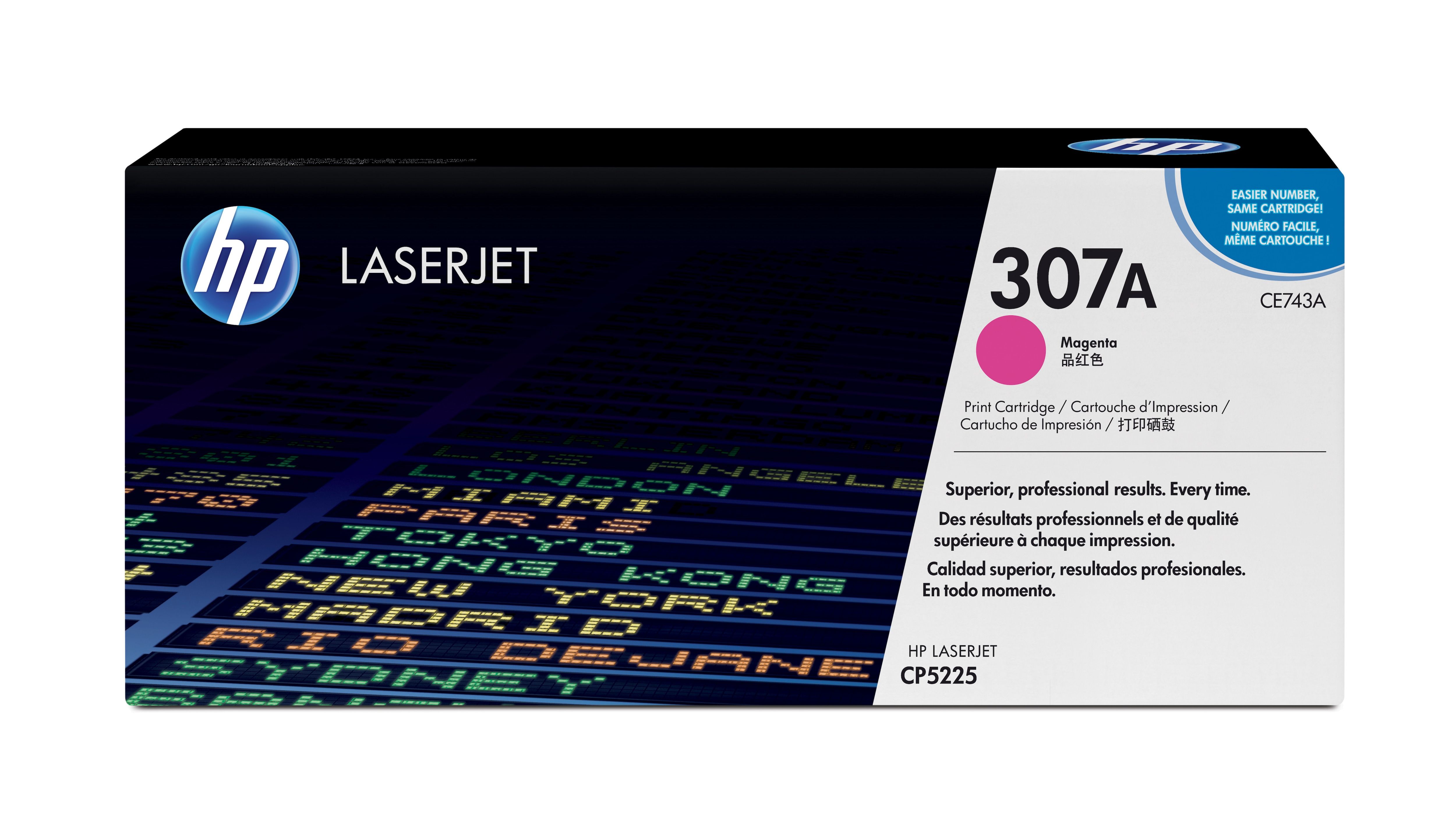 HP 307A Magenta Toner Cartridge - Original