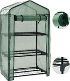 vidaXL Minikas - 3-laags - 69x49x125 cm - Groen