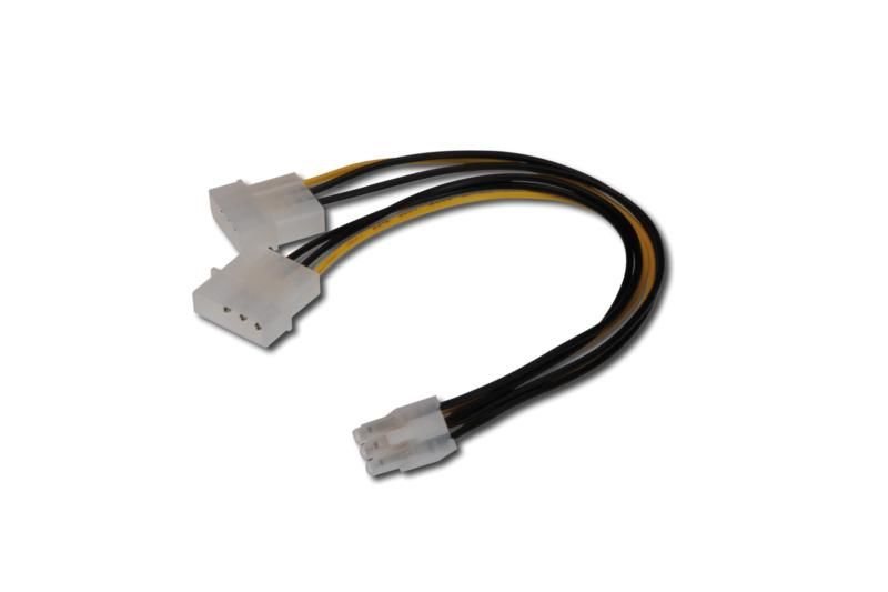 Digitus AK PCI-P6 - PCI Power Adapter Cable - 0.2 m