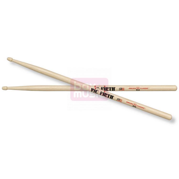 Vic Firth 85A drumstokken hickory 85A met houten tip