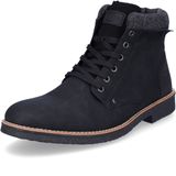 Rieker heren veterboot zwart