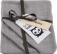 Briljant Baby Washandjes Hydrofiel Uni Grijs 3st